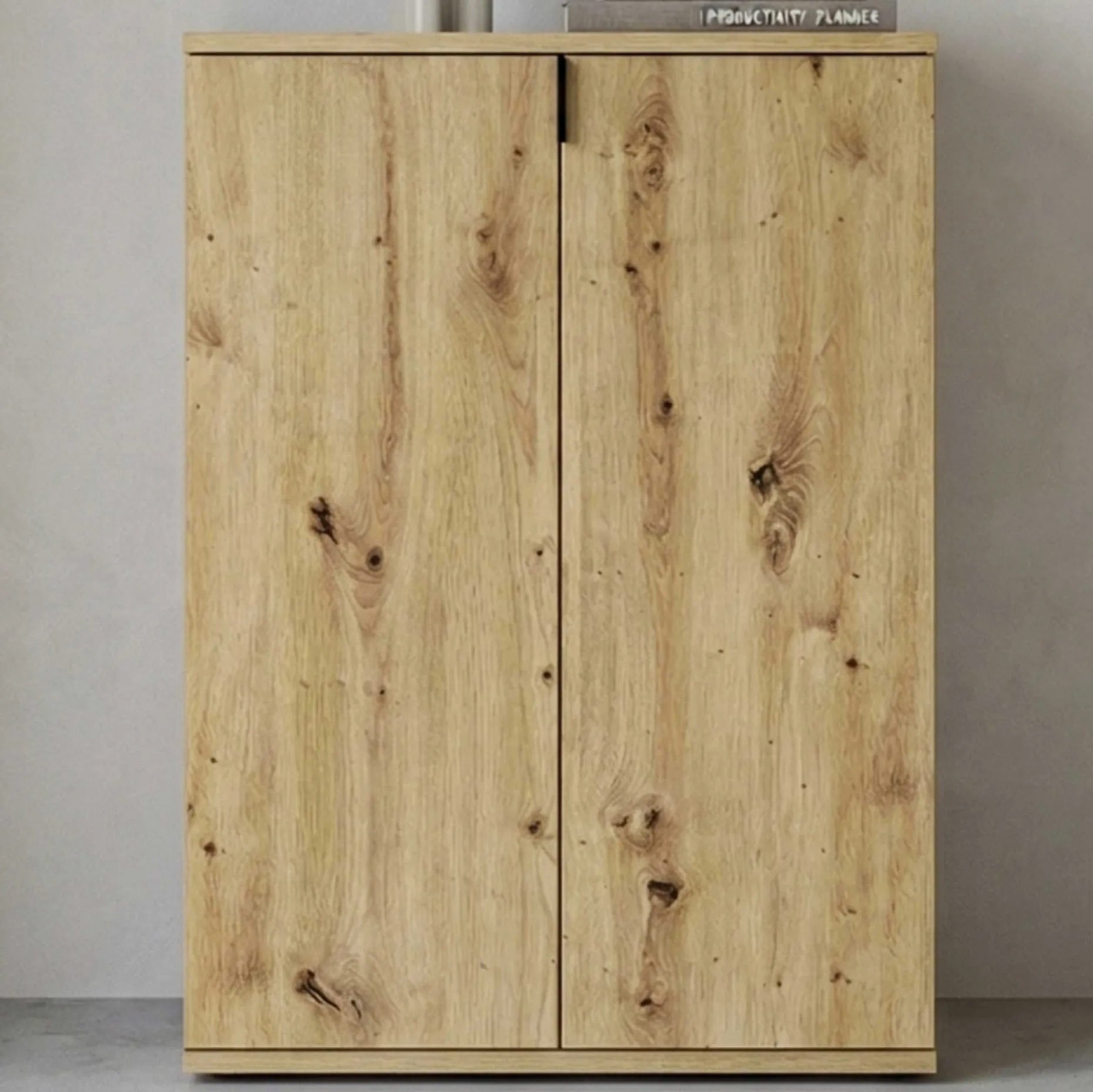 Schuhschrank Projekt X Emob - Artisan Oak - 61x99x34 cm - Naturholzoptik