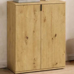 Schuhschrank Projekt X Emob - Artisan Oak - 61x99x34 cm - Naturholzoptik