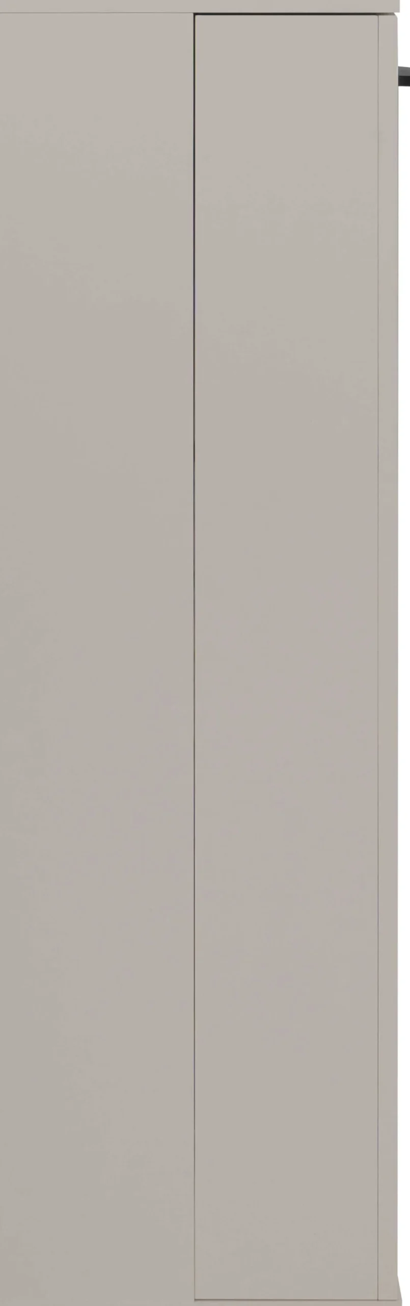 Schuhschrank Satine - 50x34x110cm - 1 Tür - beige