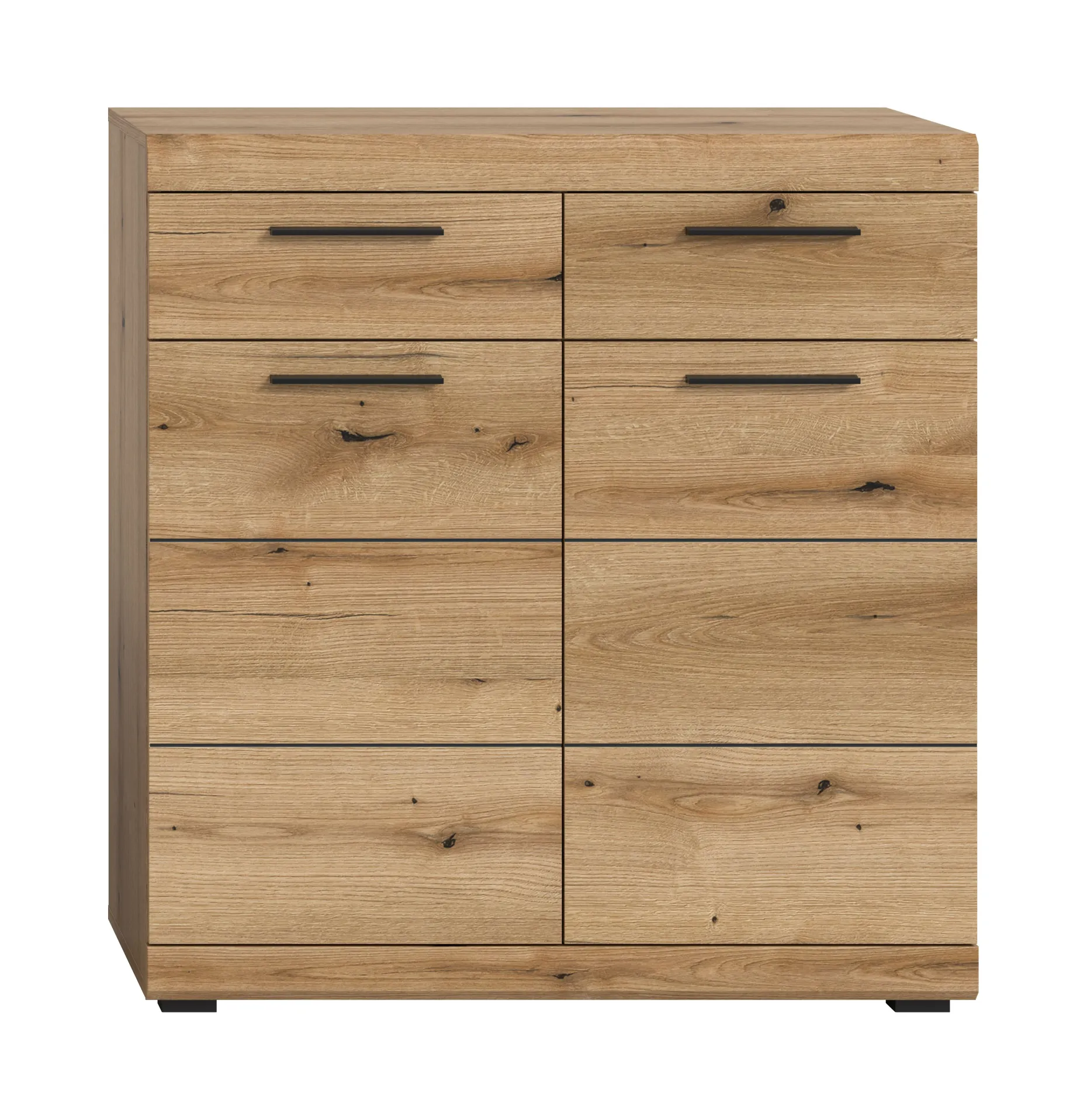 Schuhschrank Scout Xonox – Evoke Eiche – 90x96x37 cm