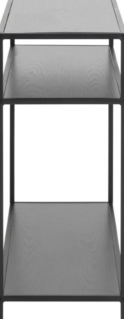 Emob Seaford Rechteckiger Konsolentisch, Melaminharzbeschichtung Esche , 100x35x79 cm".