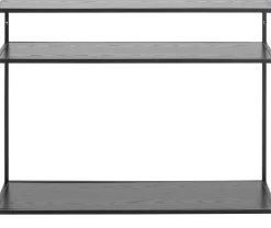 Emob Seaford Rechteckiger Konsolentisch, Melaminharzbeschichtung Esche , 100x35x79 cm
