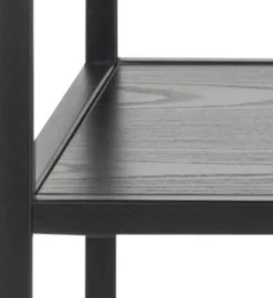 Emob Seaford Rechteckiger Konsolentisch, Melaminharzbeschichtung Esche , 100x35x79 cm