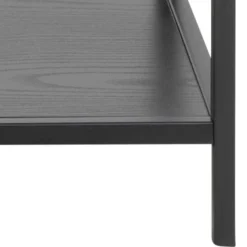 Emob Seaford Rechteckiger Konsolentisch, Melaminharzbeschichtung Esche , 100x35x79 cm