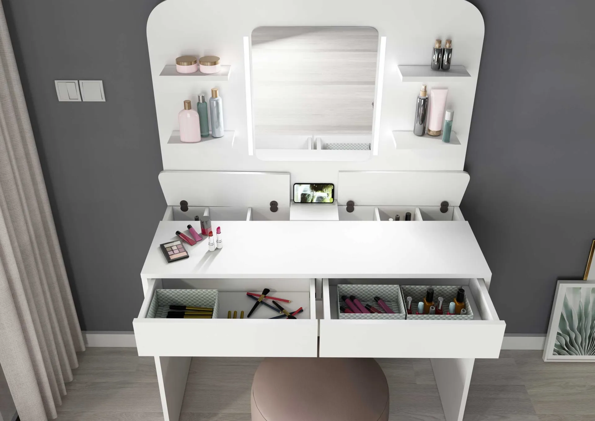 Kinder Trasman Secret Schminktisch -