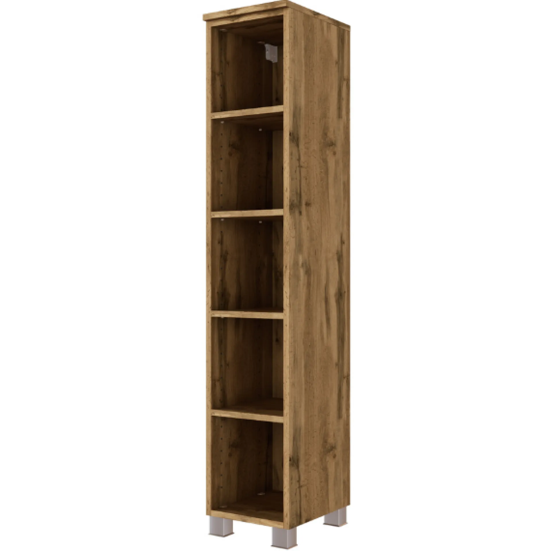 Held SefaBadezimmer : Spiegelschrank, Waschtischunterschrank, Regal - Eiche/Weiß