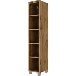 Held SefaBadezimmer : Wandschrank, Spiegelschrank, Waschbeckenunterschrank, Regal - Eiche