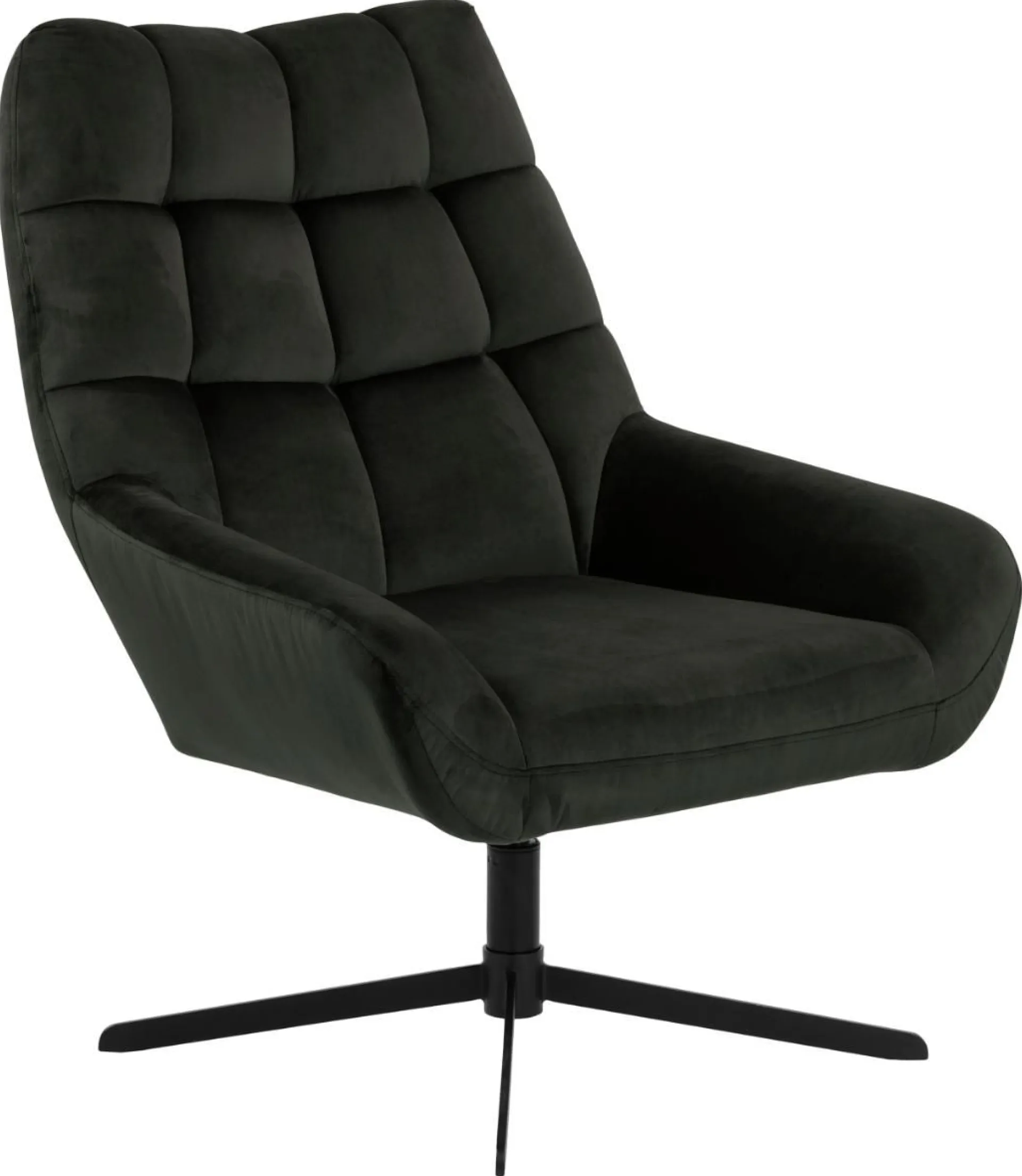 Emob Sessel Paris - 73x82x88 cm - drehbar - dunkeler Samt