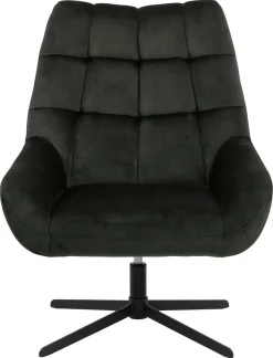 Emob Sessel Paris - 73x82x88 cm - drehbar - dunkeler Samt
