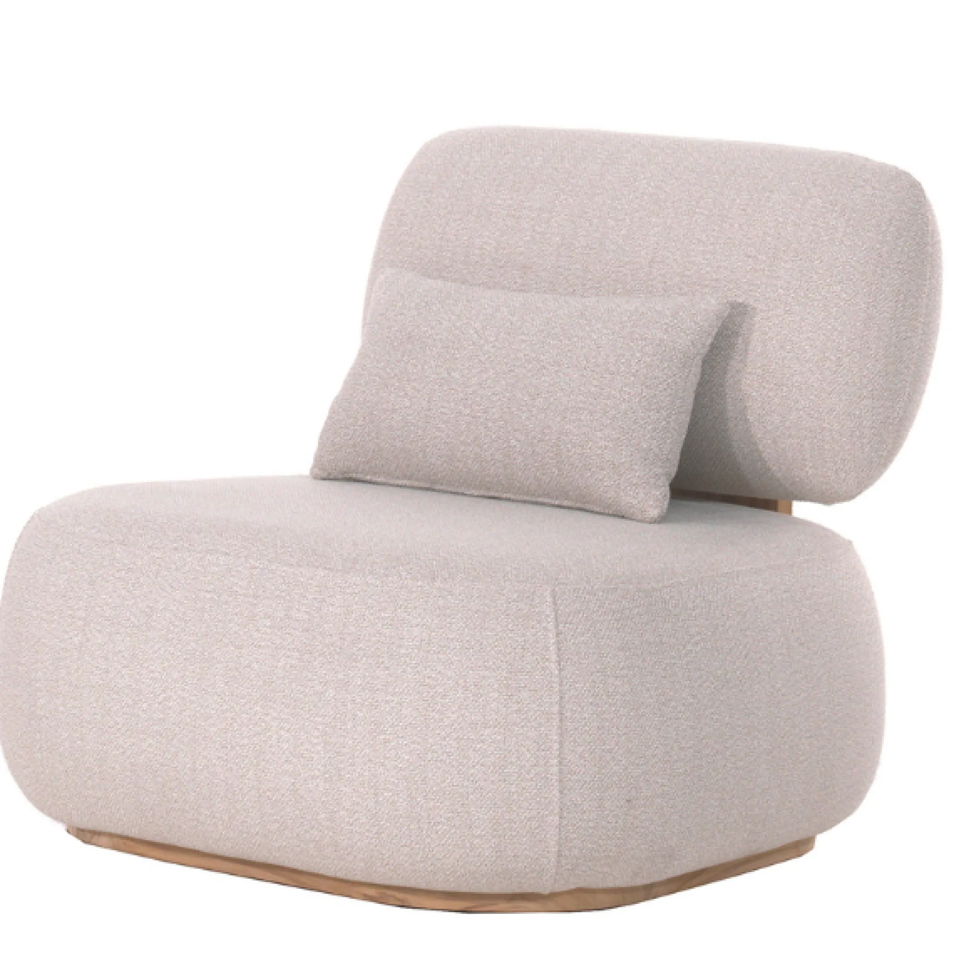 Gescova Sessel Ruby für den Außenbereich von - Teakholz und - 90x95x80 cm