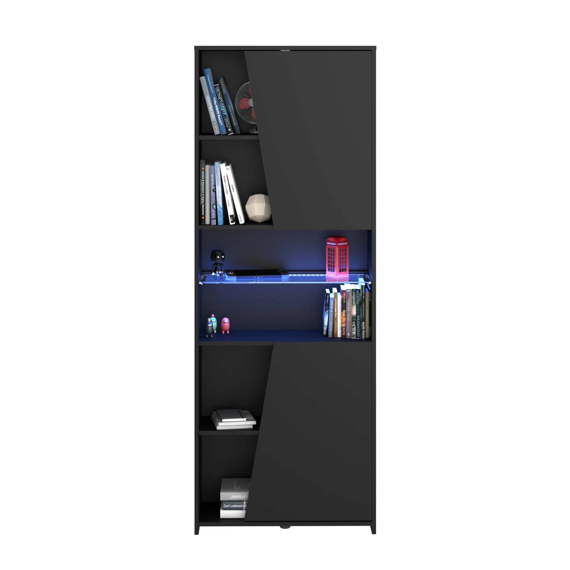 Kinder Parisot Set Gaming | Schreibtisch und Bücherregal