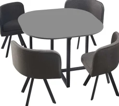 Rousseau Set Tisch und Stühle Eva | 100 x 100 x 75 cm |
