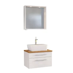 Held Set Waschbecken und Spiegel Dasa 60cm -