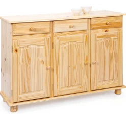 Sideboard Abaco (3 Türen) - braun