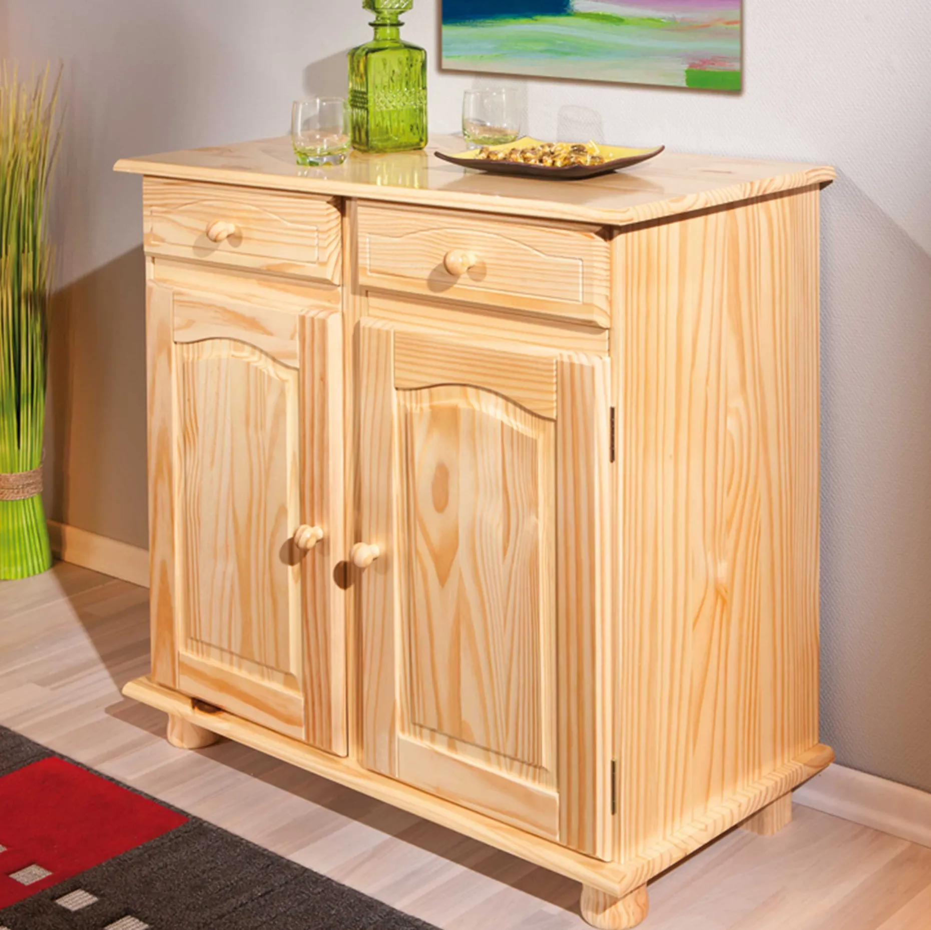 Sideboard Abaco (2 Türen) - braun