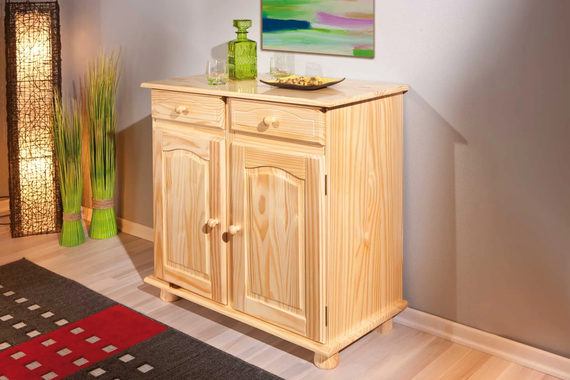Sideboard Abaco (2 Türen) - braun
