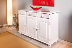 Sideboard Abaco (3 Türen) - weiß