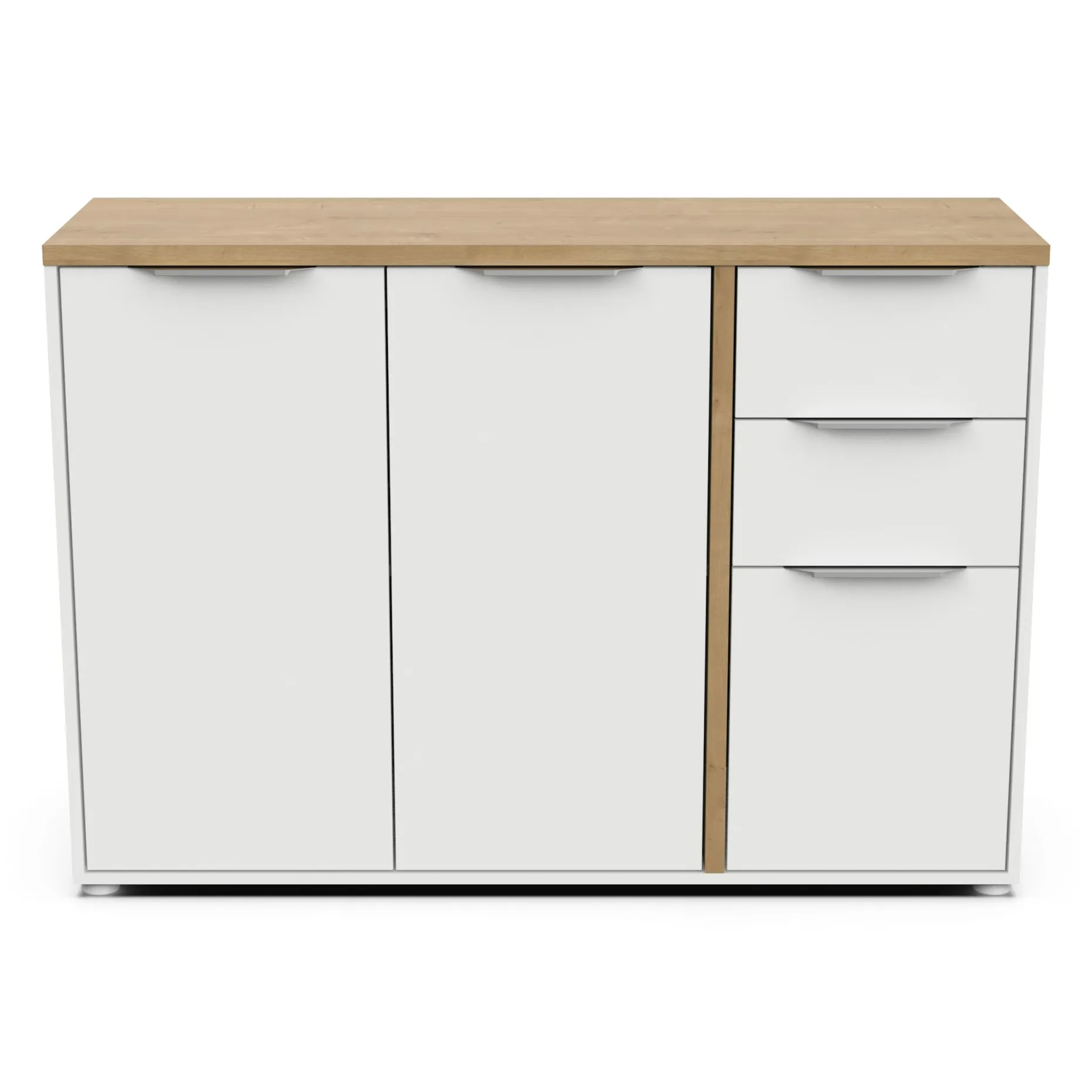 Sideboard Access | 121,5 x 39,6 x 85,6 cm | Weiß