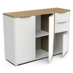 Sideboard Access | 121,5 x 39,6 x 85,6 cm | Weiß