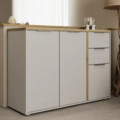 Sideboard Access | 121,5 x 39,6 x 85,6 cm | Weiß