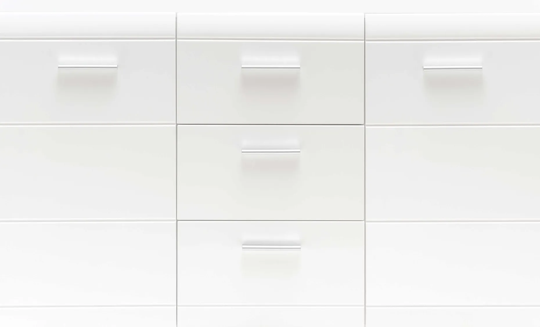 Sideboard Allan 144cm mit 2 Türen und 3 Schubladen - weiß