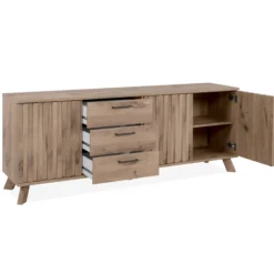 Sideboard Arabella 175 cm 3 Schubladen-Schwedische Eiche