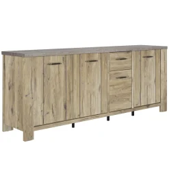 Sideboard Basalte | 220 x 50 x 88 cm | Viking Oak Design