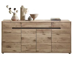 Sideboard Bellini 185cm 3 Schubladen und 3 Türen - Eiche/anthrazit