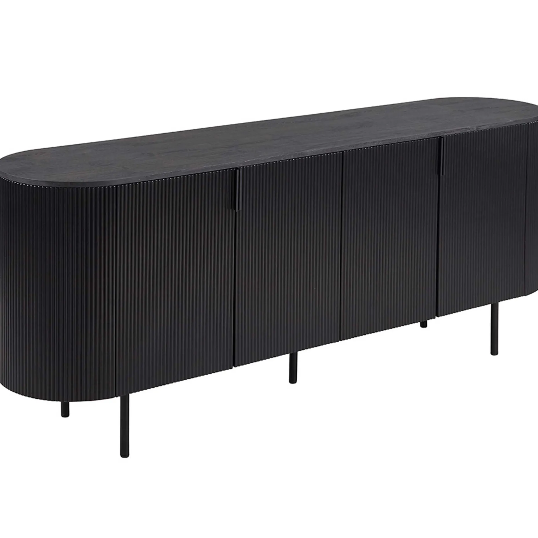 Sideboard Lagos | 200 x 45 x 80 cm | Dunkelbraun