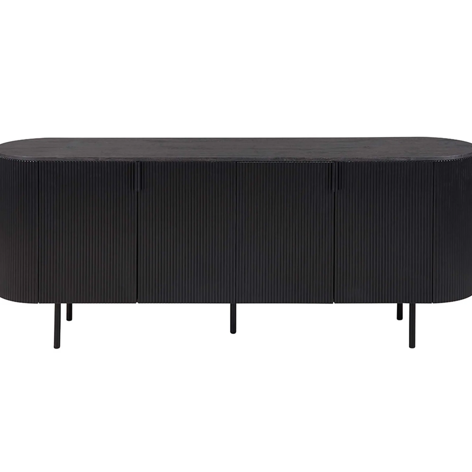 Sideboard Lagos | 200 x 45 x 80 cm | Dunkelbraun