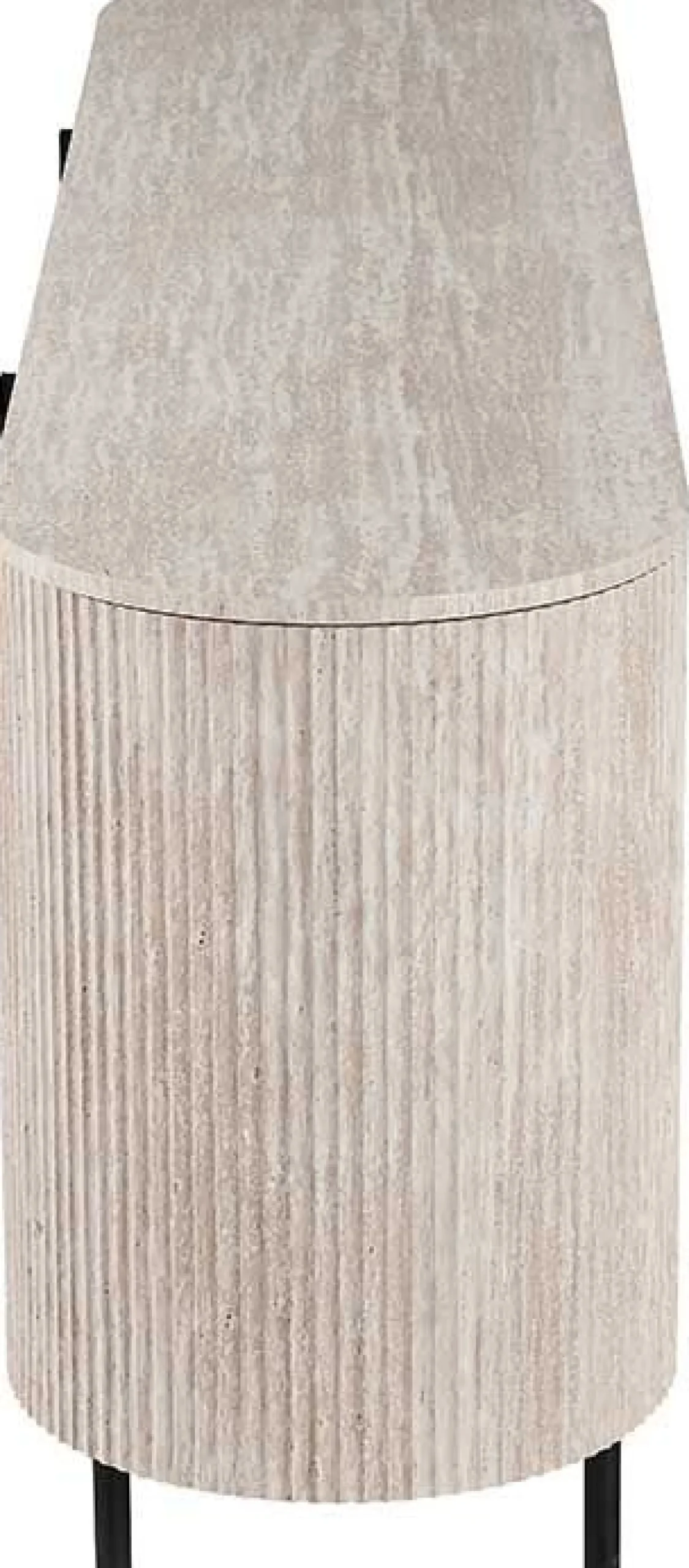 Sideboard Lagos - 200x45x80cm - 4 Türen - Travertin