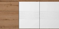 Sideboard Magda | 180 x 47 x 87 cm | Brown High Gloss White