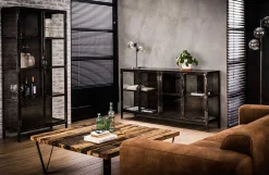 Sideboard Raft Metall 4 Türen