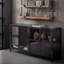 Sideboard Raft Metall 4 Türen