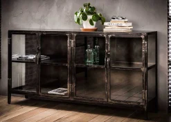 Sideboard Raft Metall 4 Türen