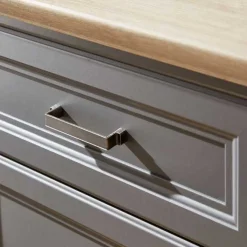Sideboard Samine 3 Schubladen 3 Türen - graphit/quecksilber