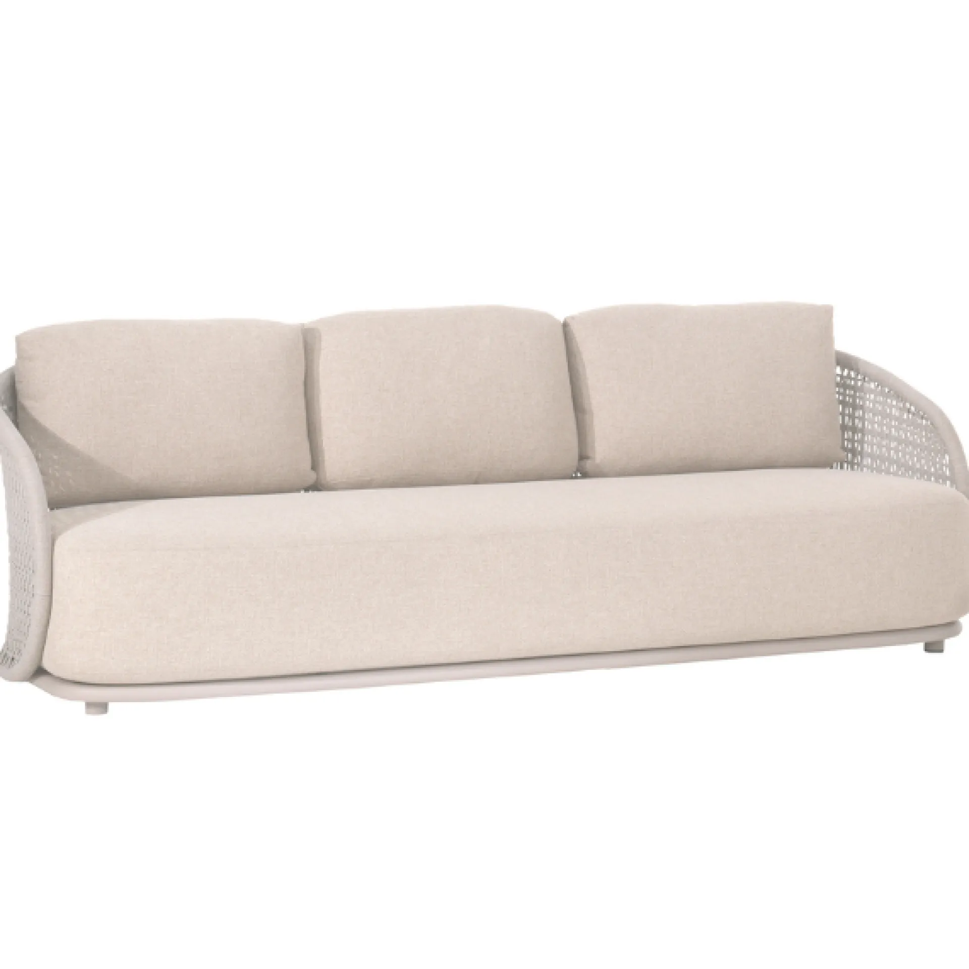 Gescova 3-Sitzer Gartensofa Amora - Aluminium und Olefin - 227x93x71cm -