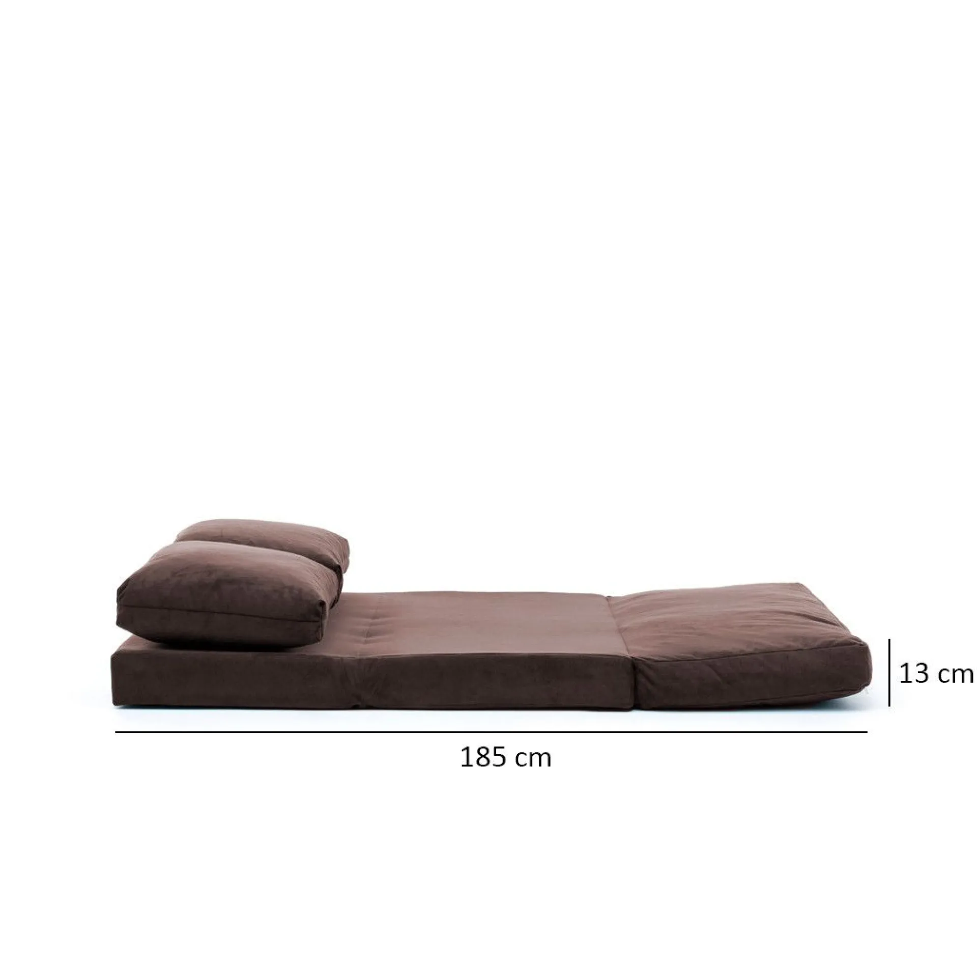 Emob 2-Sitzer Sofa-Bett | Komfort und Stil mit Metallrahmen |