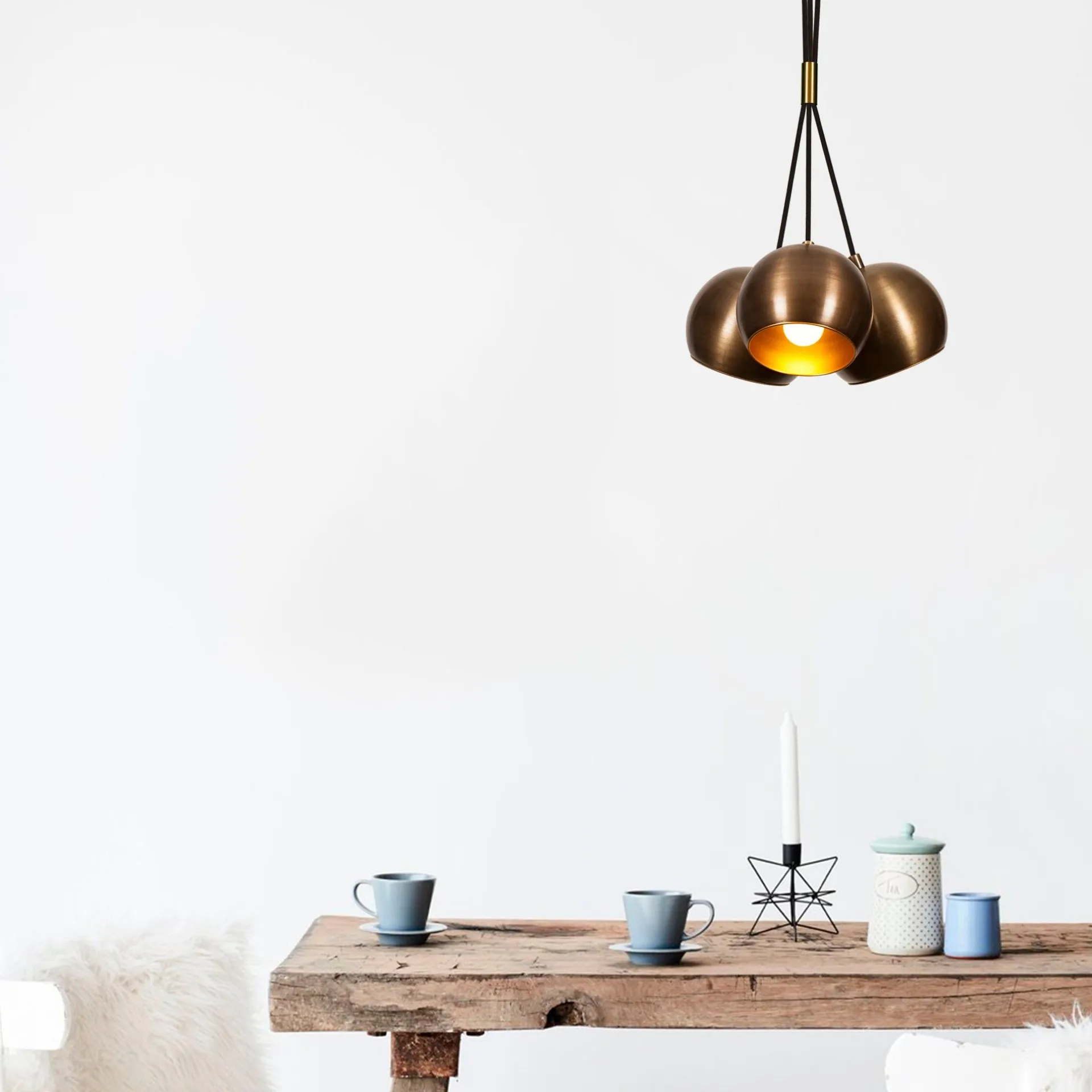 Emob Sivani Kronleuchter | METALLGEHÄUSE | Vintage