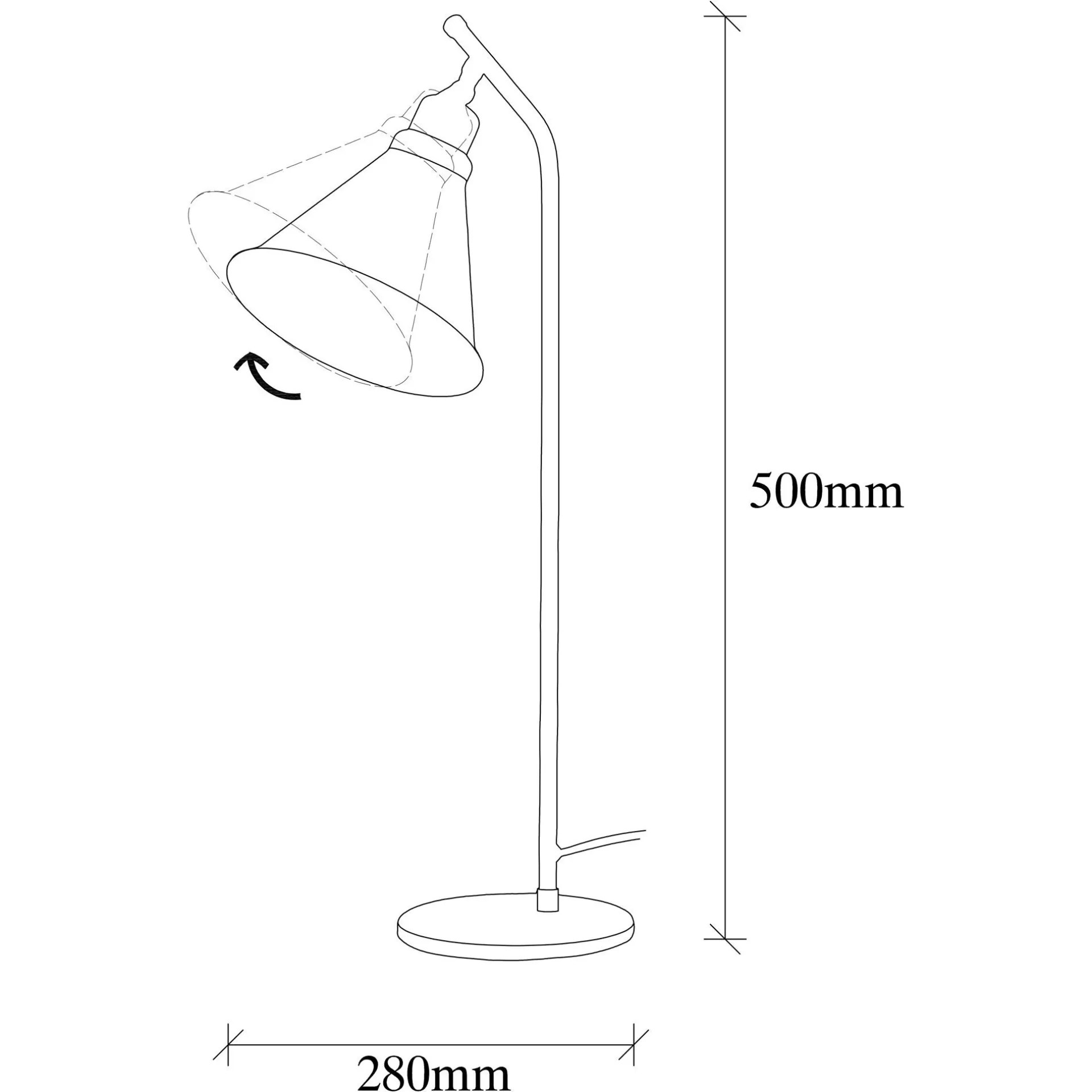 Emob Sivani Tischlampe | METALLGEHÄUSE |