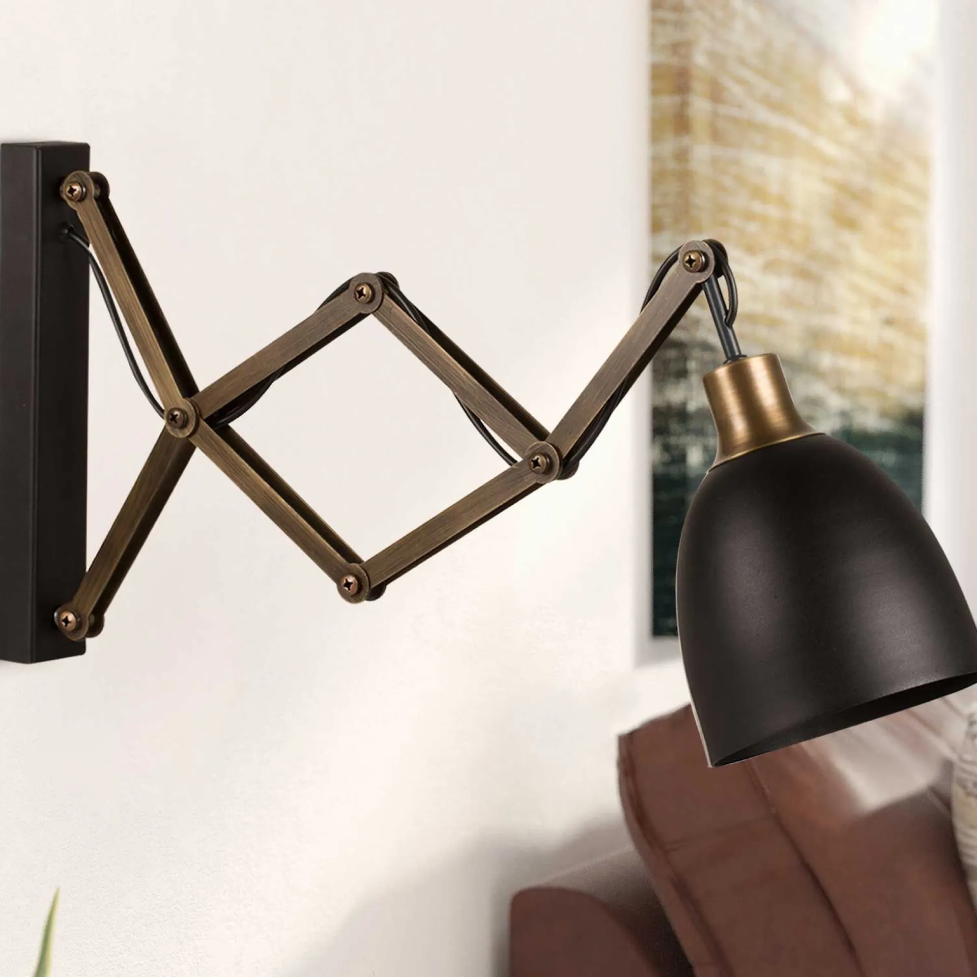 Emob Sivani Wandleuchte | METALLGEHÄUSE | , Vintage