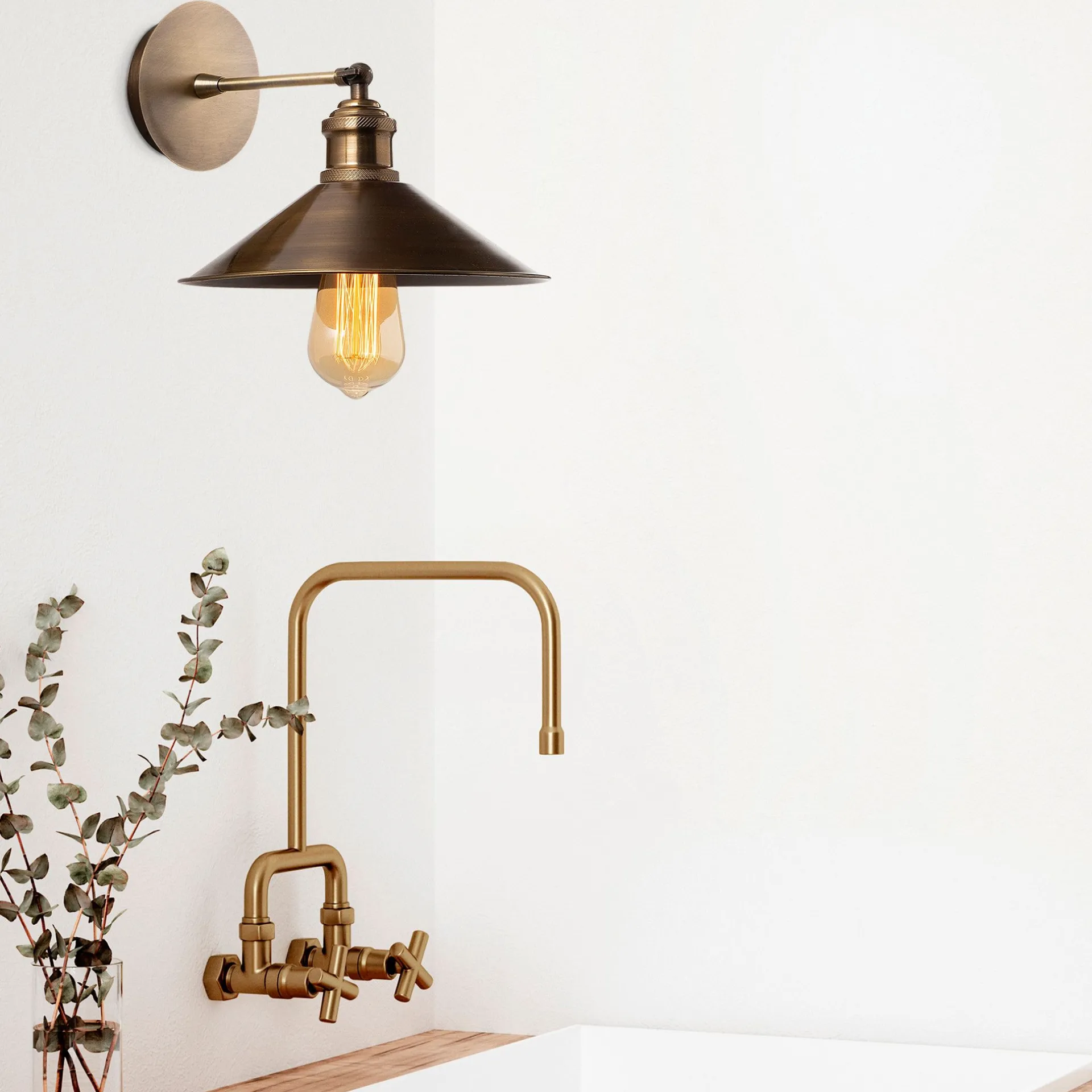 Emob Sivani Wandleuchte | METALLGEHÄUSE | Vintage