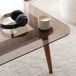 Emob Smart Couchtisch | GEHÄRTETES GLAS |
