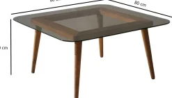 Emob Smart Couchtisch | GEHÄRTETES GLAS |