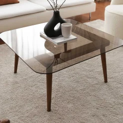 Emob Smart Couchtisch | GEHÄRTETES GLAS |