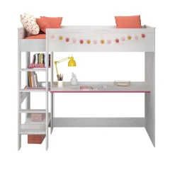 Kinder Parisot Smoozy Kinderzimmer-Set | Hochbett und Kleiderschrank |