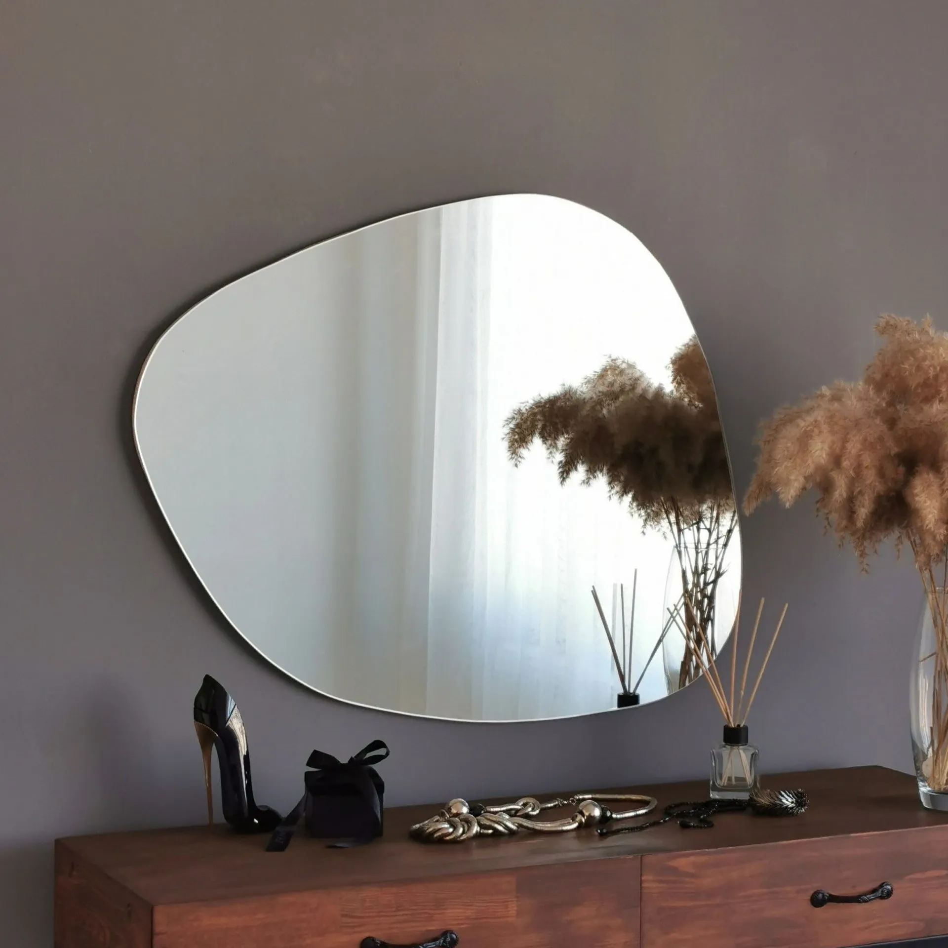 Emob Soho Spiegel | 100 % MDF | Weiß