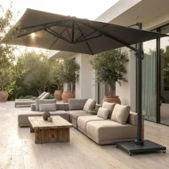 Gescova Sonnenschirm Bryce 300x300cm Aluminium Gestell
