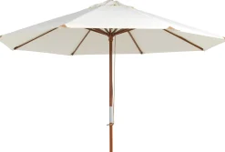 Gescova Sonnenschirm Joplin - Holzstock 48 mm - Ø 300 cm - Naturfarben
