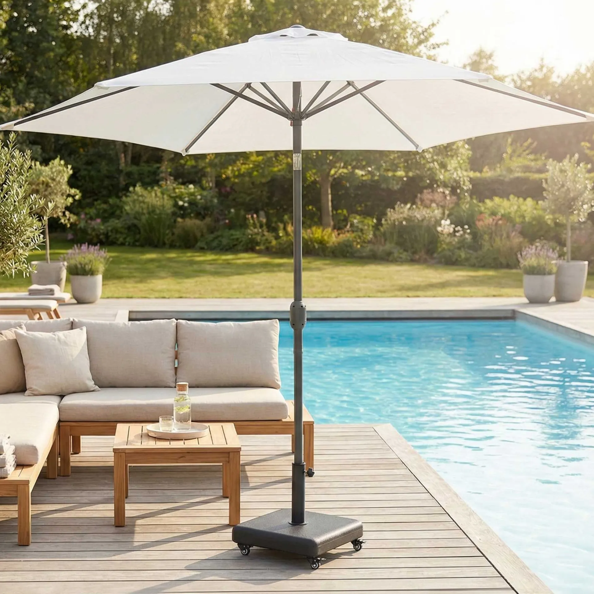 Gescova Sonnenschirm Norman 300cm Aluminium
